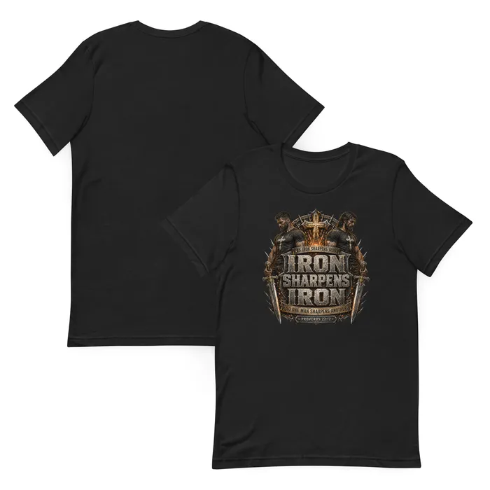 Iron Sharpens Iron — Vintage Black