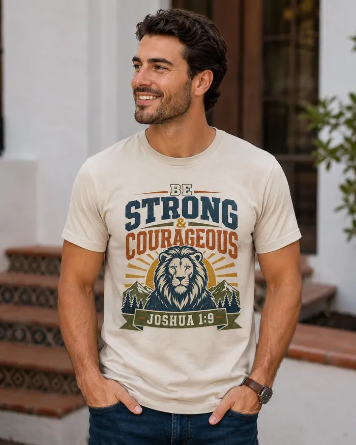 Be Strong & Courageous T-shirt
