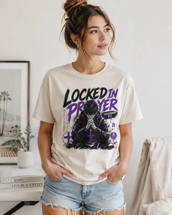 Locked in Prayer T-shirt