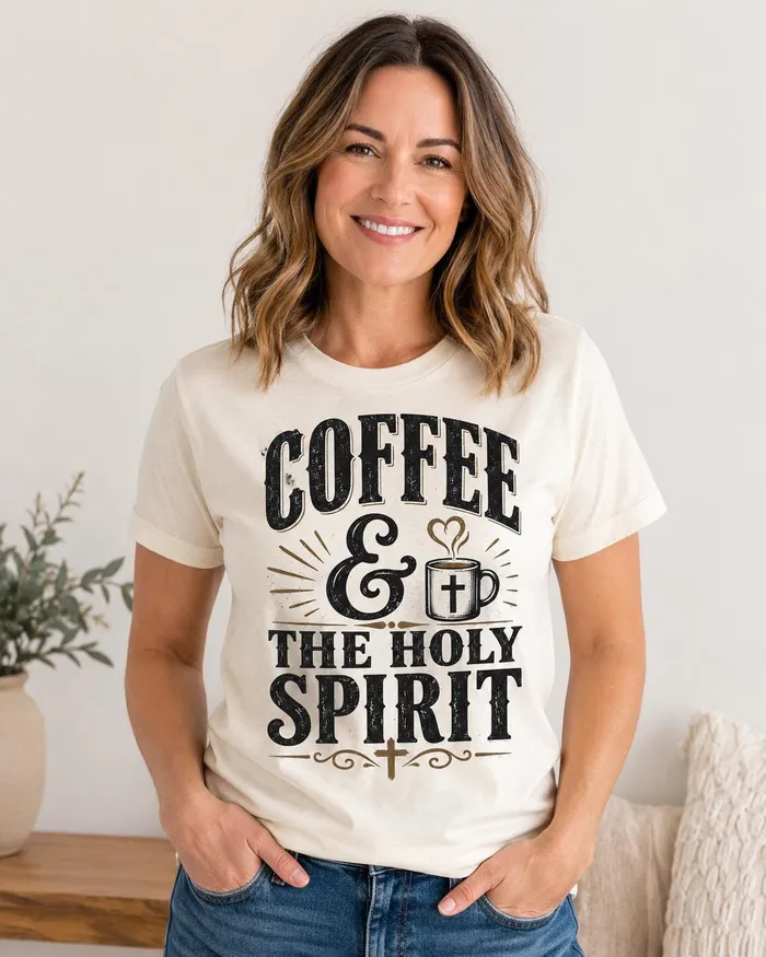 Coffee & the Holy Spirit T-shirt
