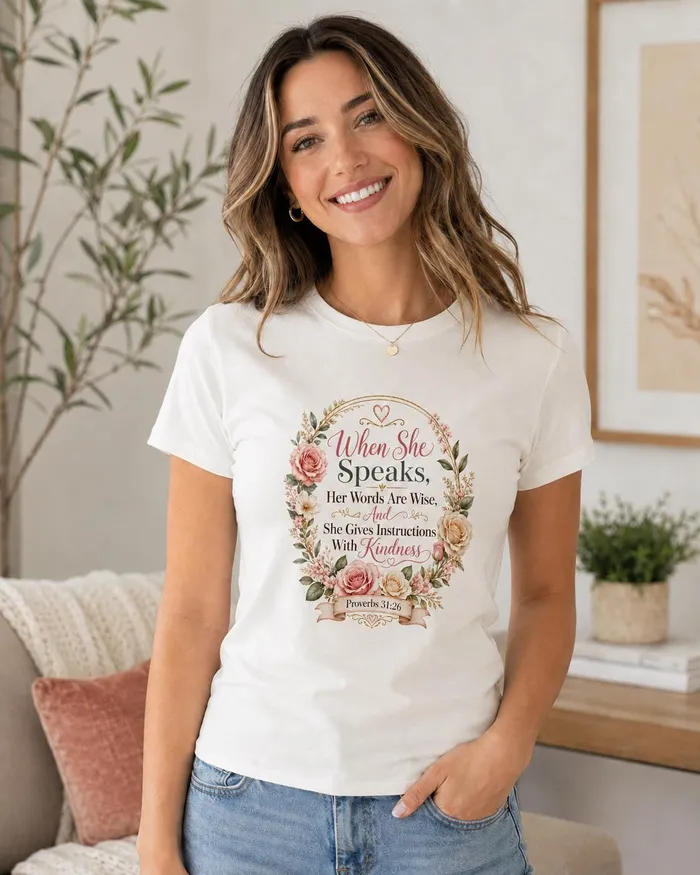 When She Speaks T-shirt
