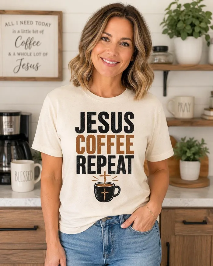 Jesus Coffee Repeat